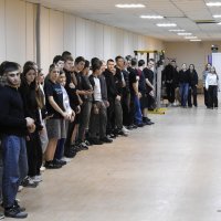 15 октября студенты 1 курса приняли участие в тестировании комплекса ВФСК «ГТО»
